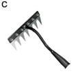 thumbnail image 1 of Râteau de Désherbage Outils Agricoles Creuser Desserrer Râteaux de Sol Râteaux de Désherbage, 1 of 8