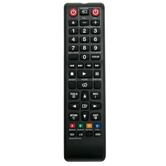 AK59-00149A Replace Remote for Samsung Blu-Ray BD-F5100 BD-JM57 BD-JM59 BD-JM57C