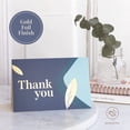 thumbnail image 5 of Thank You Cards With Matching Envelopes | 50-count, Gold Foil - Blank Note Cards, Perfect For Wedding, Business, Gift Cards, Graduation, Baby Shower, Funeral (navy Blue), 5 of 5