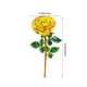 thumbnail image 3 of Adorno De Rosa De Cristal 1Pcs Crystal Rose Ornament Glass in Yellow for Valentine's Day Wedding Birthday Gift Keepsake 9.45x2.76" JASKFLY, 3 of 8
