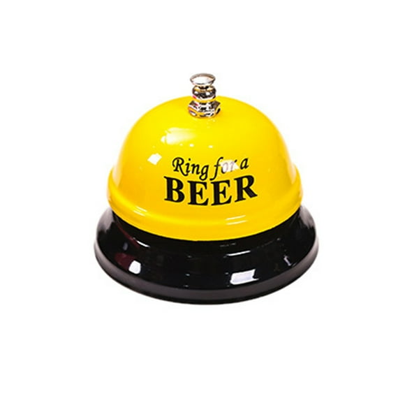 Yeacher Christmas Craft Bell, Metal Call Bell, Desk Bell Service Bell for Restaurant Customer Service, Holiday Decorations