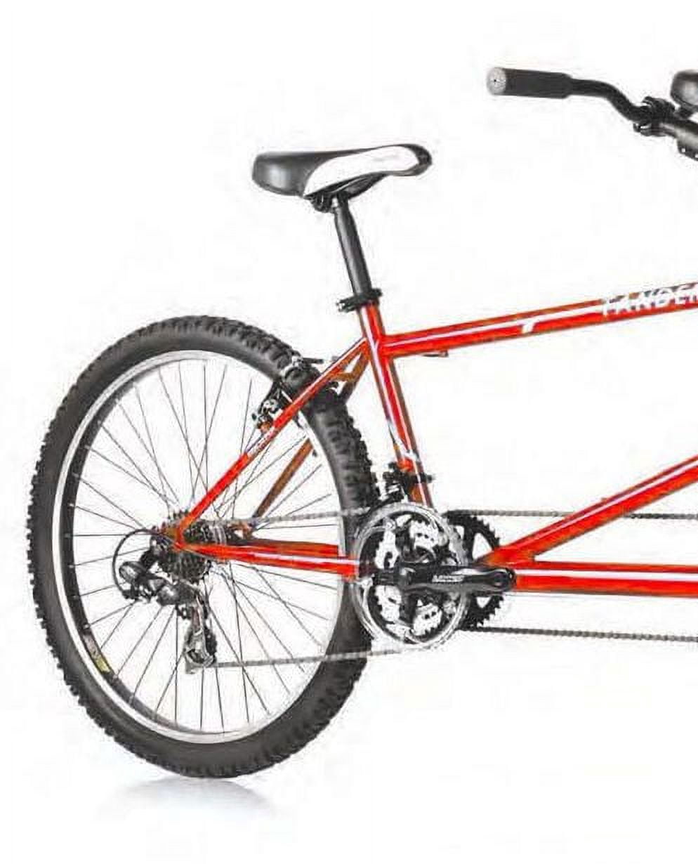 WonderWheels 26" Tandem Shimano 21-Sp Steel Frame Alloy Rims 36H - Red