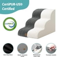 thumbnail image 4 of Dog Stairs for Small Dogs .” H Pet Step with Leakproof Cover High Density Foam Cat Ramp for Couch Sofa or Chair Lightweight Durable Comfort .x.x Step, 4 of 7