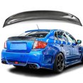 thumbnail image 2 of Ikon Motorsports Compatible with 08-14 Subaru WRX 4Dr 08-11 Impreza STi Rear Trunk Spoiler Wing CF 2008 2009 2010 2011 2012 2013 2014, 2 of 7