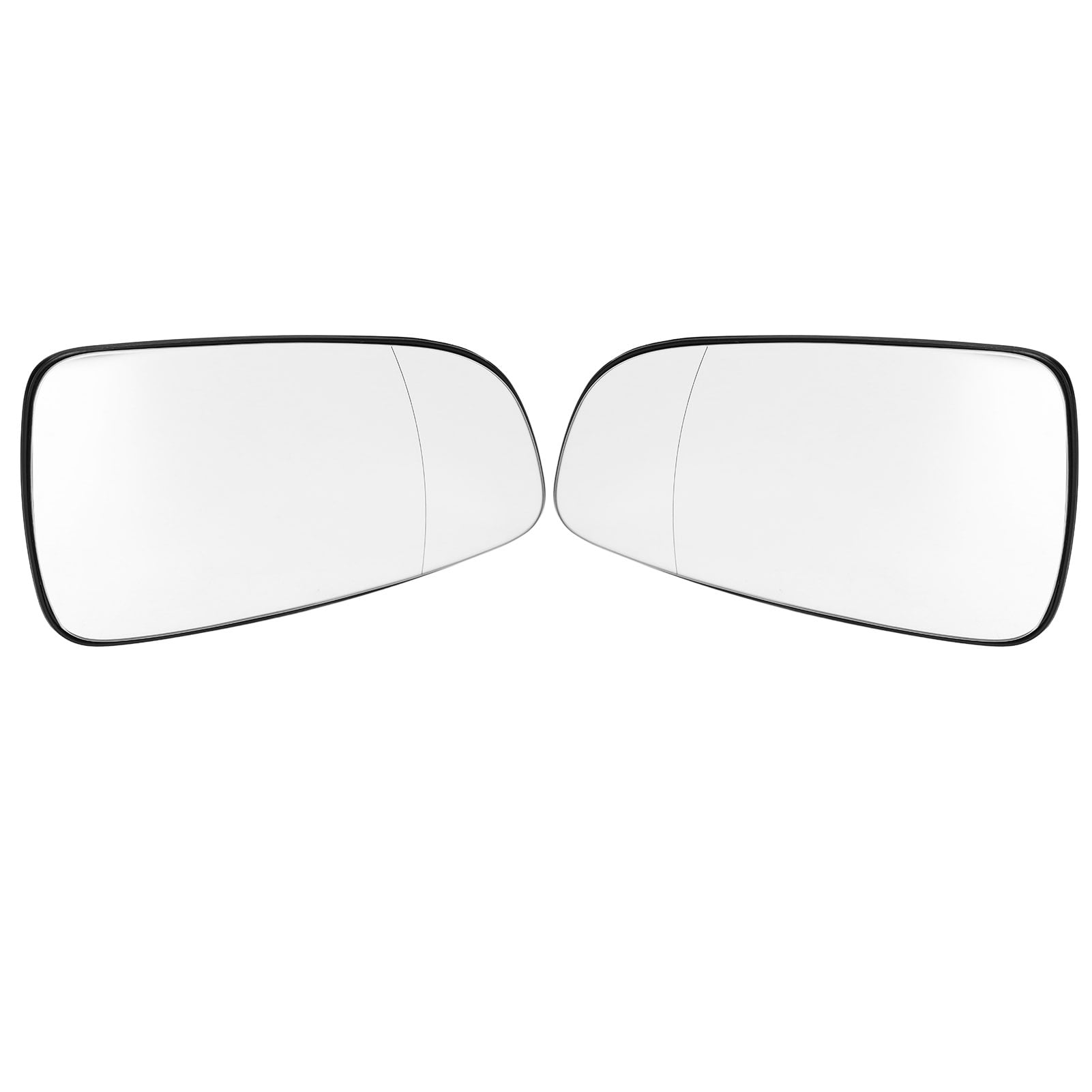 Passenger Side Mirror Replacement Glass Fits 2003-2006 Porsche Cayenne Adhesive