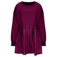 thumbnail image 2 of Patlollav Womens Over Sized Sweatshirt Dresses,Ladies Long Sleeve Dress, 2 of 6