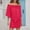 X-51Red, variant on YMNXA Womens Summer Dress Short Sleeve Off Shoulder Solid Color Comfortable Stylish Mini Dresses For Everyday Wear,Black,L