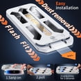 thumbnail image 4 of Protecteur d'Écran Intimité pour iPhone 13 Pro Max/iPhone 14 Plus, Film en Verre Trempé Anti-Espion 25° 6.7 Pouces [Outil d'Installation Facile] [Décharge Automatique] [Sans Bulles] [Couverture Complète] [Lot de 2], 4 of 4