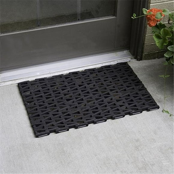 Durable Corporation 108H3062 Tapis Industriels 30 Po. L x 62 Po. L Durite 108 - Tissage Chevrons