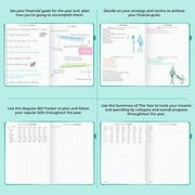 Clever Fox Budget Planner Pro - Financial Organizer + Cash Envelope Budget System. Monthly Finance Journal, Expense Tracker & Personal Account Book. Undated - Start Anytime. (7x10) - Turquoise