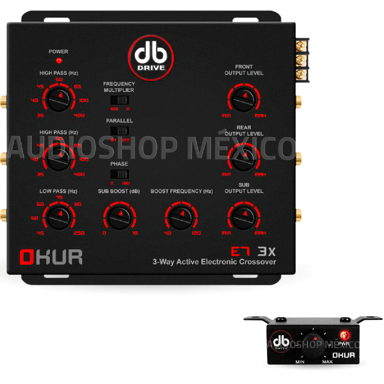 Crossover Electrónico DB Drive E7 3X 8 Volts 3 Vías | Walmart en línea