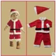 thumbnail image 1 of Ropa de Navidad para bebés, disfraz de Papá Noel para niños, ropa de manga larga para niños pequeños, vestido lindo para niñas, prendas de vestir infantiles de invierno, 1 of 7