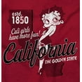 thumbnail image 2 of Betty Boop California State Outline Girls Kids T Shirt Tees Teen Brisco Brands XS, 2 of 6