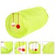 thumbnail image 3 of Túnel de gato Cat Plegable Cat Tunnel Portátil Cat Toy Cat Durmiente Supply Supply (Green Fluorescente), 3 of 6