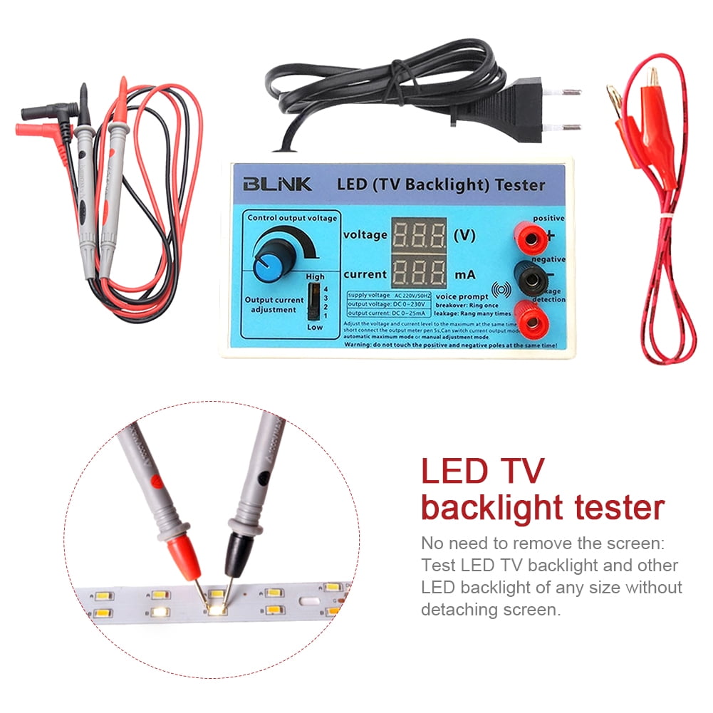 Lamp Bead Detect LED TV Backlight Tester With Meter Pen Home LCD Digital Display 