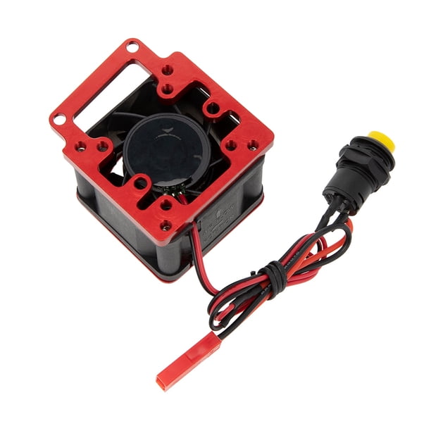 Tholdsy Ventilador de refrigeración, instalación práctica multicolor, disipador de calefacción ligero, accesorios para coche RC, enfriador de Motor Kits de construcción modelo Rojo Tholdsy FN011109-03