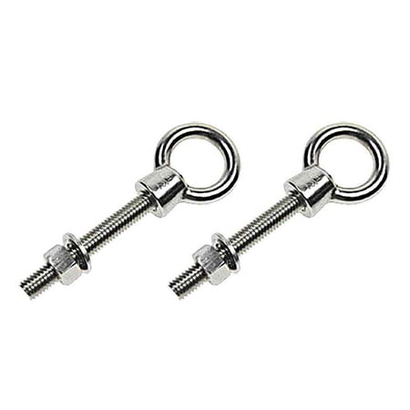 

5/8 x 6 L Stainless Steel Shoulder Eye Bolts Precision Cast T316 -