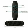 thumbnail image 2 of C120 Fly Air Mouse Remote Wireless Keyboard 2.4GHz Connection G64 Rechargeable Keyboard Mouse for Android TV Box/PC, 2 of 8