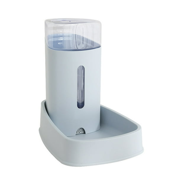 Methold Dispensador De Agua Inodoro Y Sin BPA Para Gatos Y Perros Salida Amplia Antifugas De 3800 Ml De Capacidad Suministros de alimentación y agua para mascotas Dispensador de agua azul