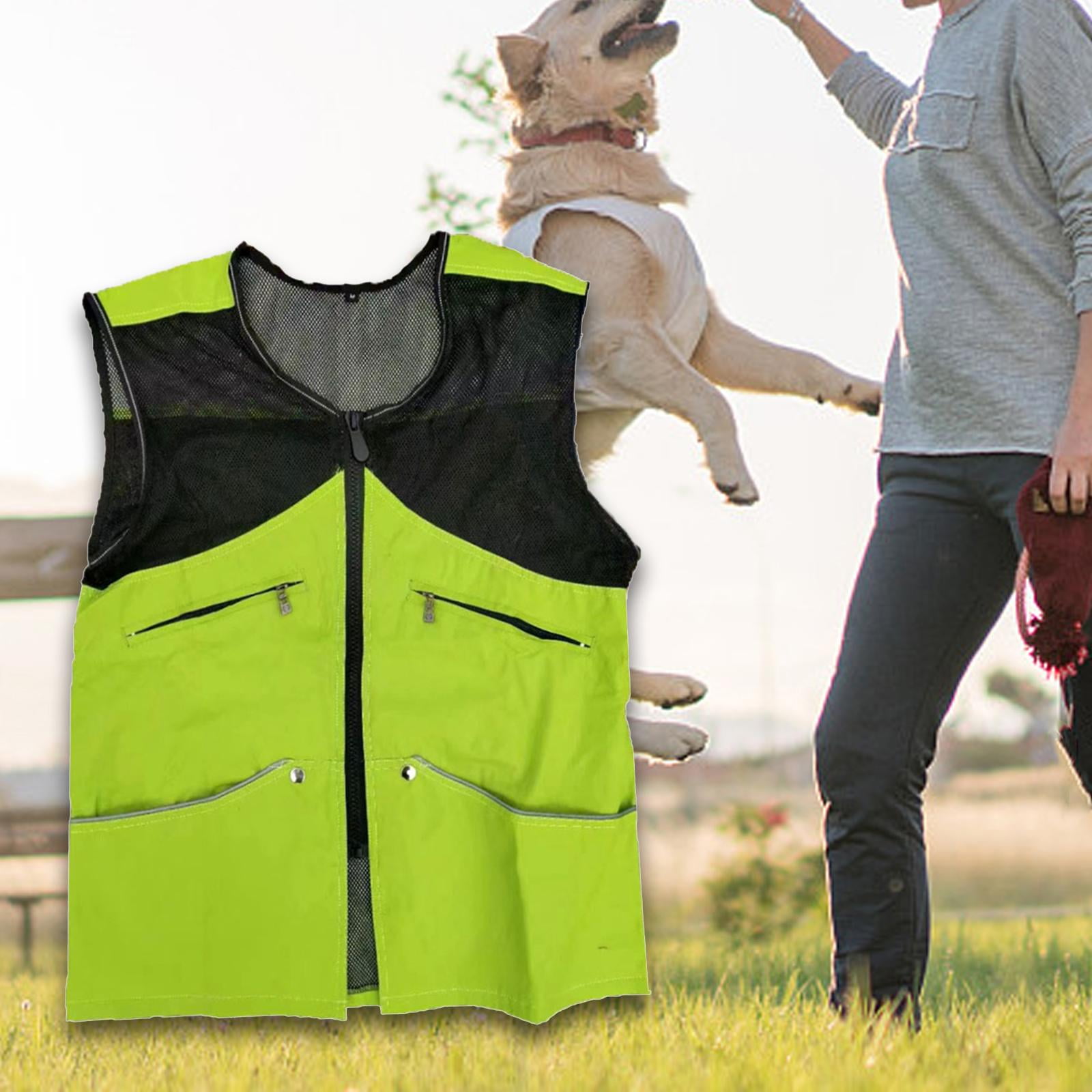 Dog Training Vest for Handlers Multi Functional Breathable Dog