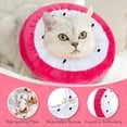 thumbnail image 4 of LAICAIW Adjustable Cat Cone Collar Soft, Cute Cat Recovery Collar, Cat Cones After Surgery for Kittens, 4 of 6
