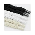 thumbnail image 3 of INSPIRE CHIC Chunky Rope Laces Round Hand-woven Shoe Laces Solid Color Shoelaces for Sneakers 1 Pair 80cm/31.50" White, 3 of 5