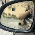 thumbnail image 5 of 2Pcs Oval Car Auto Anti Fog Rainproof Rearview Mirror Protective Film Accessory, 5 of 7