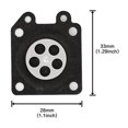 thumbnail image 2 of Chainsaw Carburetor Membrane Pads Metering Diaphragm Gaskets for Chainsaw 2500/3800/4500/5200/5800 128Pcs, 2 of 7