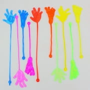 Adorox 64 Pieces Vinyl MMF7Glitter Sticky Hands and Feets Indoor Activity Game Party Favor Birthday Gifts Party Favors Goodies