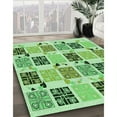 thumbnail image 2 of Ahgly Company Indoor Round Patterned Green Pepper Green Area Rugs, 7' Round, 2 of 6