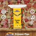 thumbnail image 4 of Rani Far Far / Fryums (Wheat & Tapioca Pellet) Round/Pipe Shape 7oz (200g) ~ Vegan, Kosher, Uncooked, Used to Make Papad, Bhungra / Chip Snack, 4 of 9