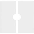 thumbnail image 4 of 20"OD x 4"ID x 7"C x 1"P Knox Architectural Grade PVC Contemporary Ceiling Medallion, Two Piece, 4 of 11