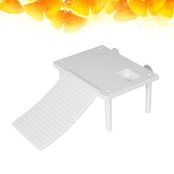 HEMOTON Aquarium Decorations Reptiles Turtle Terrace Land