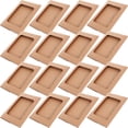 thumbnail image 2 of 50 cajas de papel kraft con ventana transparente para tarjetas de felicitación, sobres, cajas rectangulares de papel kraft marrón para postales, correo, facturas, invitaciones., 2 of 7