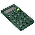 thumbnail image 1 of Unique Bargains Desk Basic Cute Calculator, Desktop Calculators Battery Powered with 12 Digit LCD Display, Dark Green, 1 of 6