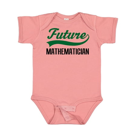 

Inktastic Future Mathematician Boys or Girls Baby Bodysuit
