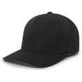 thumbnail image 2 of Pacific Headwear Twill Flexfit Cap 430C Black S/M, 2 of 2