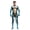 Blue 1, variant on Halloween Dragon Cosplay Costume,LARP Men's Dragon Python Outfit Catsuit Costume