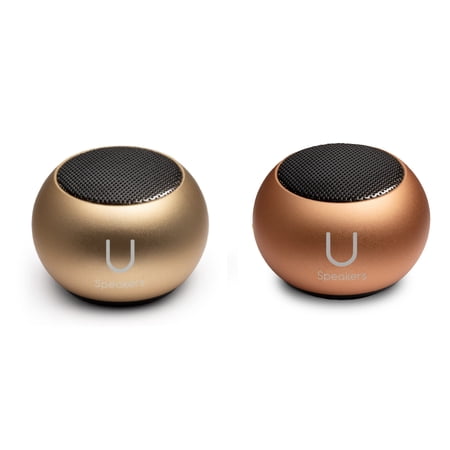 U Speakers Mini Portable Wireless Bluetooth Speaker with Magnetic Base  Mic & Selfie Remote Control Active Lifestyle Travel Home Office Bundle with Coordinating Speaker  Pairing  Perfect Gift price history on PriceWatchPro