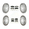 thumbnail image 1 of Transit Auto Front Rear Coated Disc Brake Rotors and Semi-Metallic Pads Kit for Car Chevrolet Impala Limited KGS-100581, 1 of 11