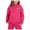 C30/Hot Pink, variant on Afdoent Kid Girls Clothes Fall Winter Girls Outfits Tracksuit With Stylish Letter Print Hoodie And Joggers Warm Kids 2-3 Years