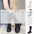 thumbnail image 3 of POROPL Boots for Women,Knee High Boots Lace Up Combat Boots Chunky Platform Side Zipper Boot, 3 of 9