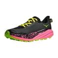 thumbnail image 2 of Hoka Men's Speedgoat 6 Black/Neon Rose 8.5 Medium, 2 of 5