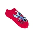 thumbnail image 5 of Disney Stitch Women's Holiday No-Show Socks, 5-Pack, Size 4-10, 5 of 9