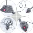 thumbnail image 2 of Shisuyan Encourage Exercise Cat Teaser Grey Cotton Rope 1Pack, 2 of 8