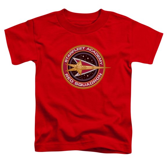 Star Trek Red Squadron Toddler T-Shirt Red