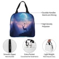 thumbnail image 3 of Pofeuu Night Sky Elk Print Lunch Bag Lunch Box Large Capacity Insulated Lunch Bag for Adult, Leakproof Reusable Lunch Tote Bags for Work, 3 of 5