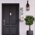 thumbnail image 7 of Summer Style Wooden Address Number Planter Sign with Flamingo Pattern - 36"x4.375"x7" - Perfect for Front Door Display, 7 of 7