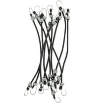 OUNONA 10Pcs Bungee Cords with Hooks for Traveling 9.04x0.16x0.16in