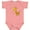 Mauve, variant on Inktastic My Grandpa Loves Me Cute Giraffe Boys or Girls Baby Bodysuit